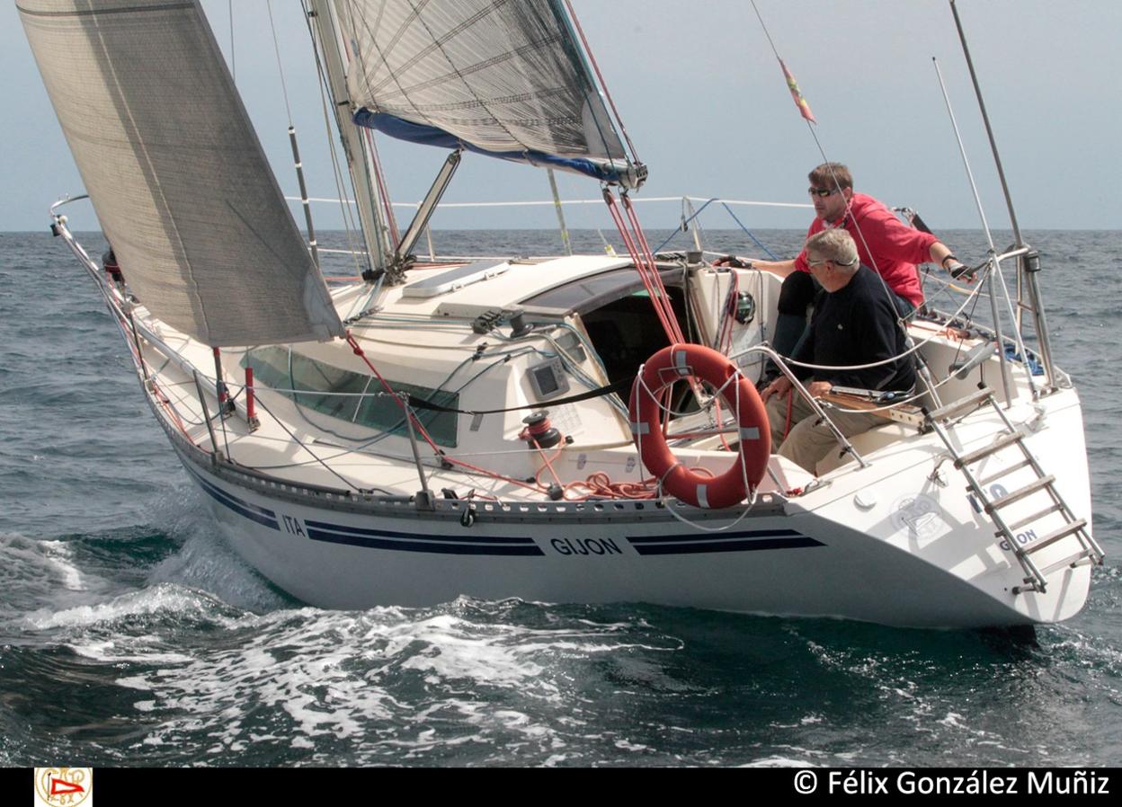 El 'Ita II, durante la regata del pasado domingo. 