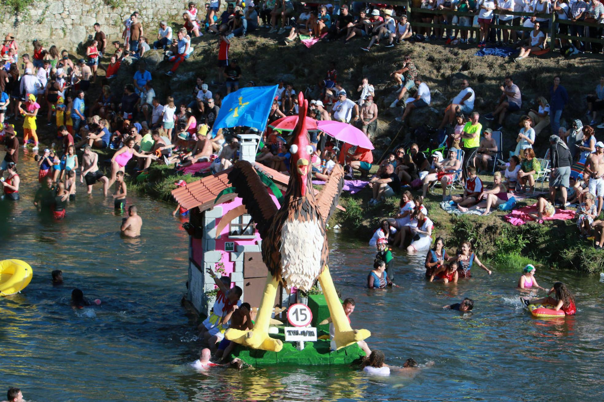 EL Descenso Folklórico del Nalón, en 2019 