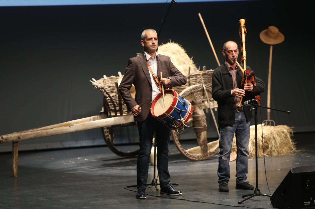 Xuacu Areces y José Ramón Peña, 'Monchu'. 