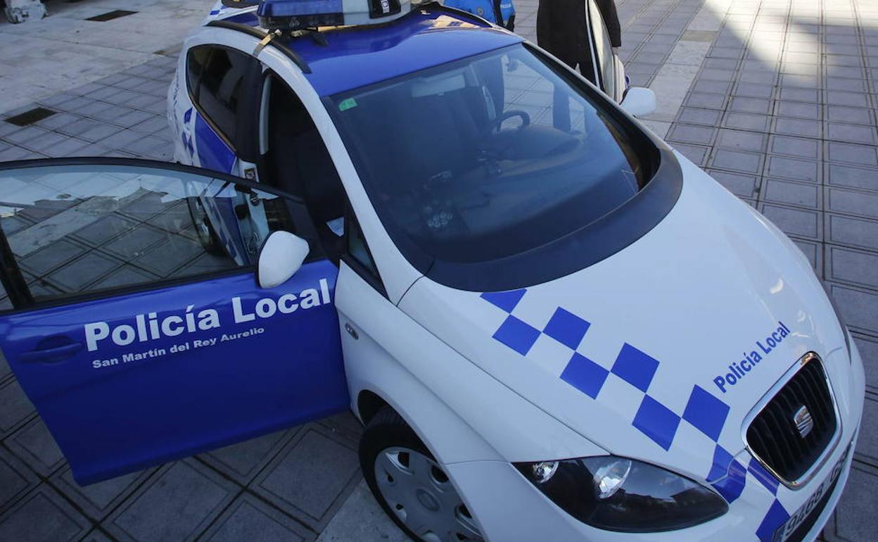 Coche de la policía local