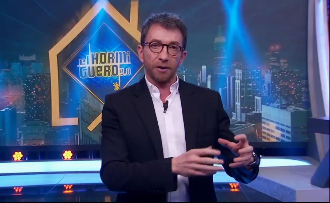 Pablo Motos en 'El Hormiguero'