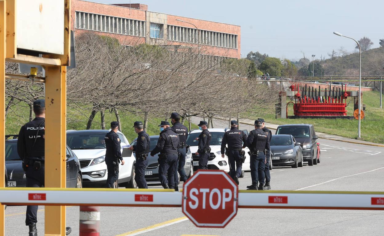 El registro policial del pasado marzo fue la primera gran actuación de la Audiencia Nacional en Alu Ibérica. 