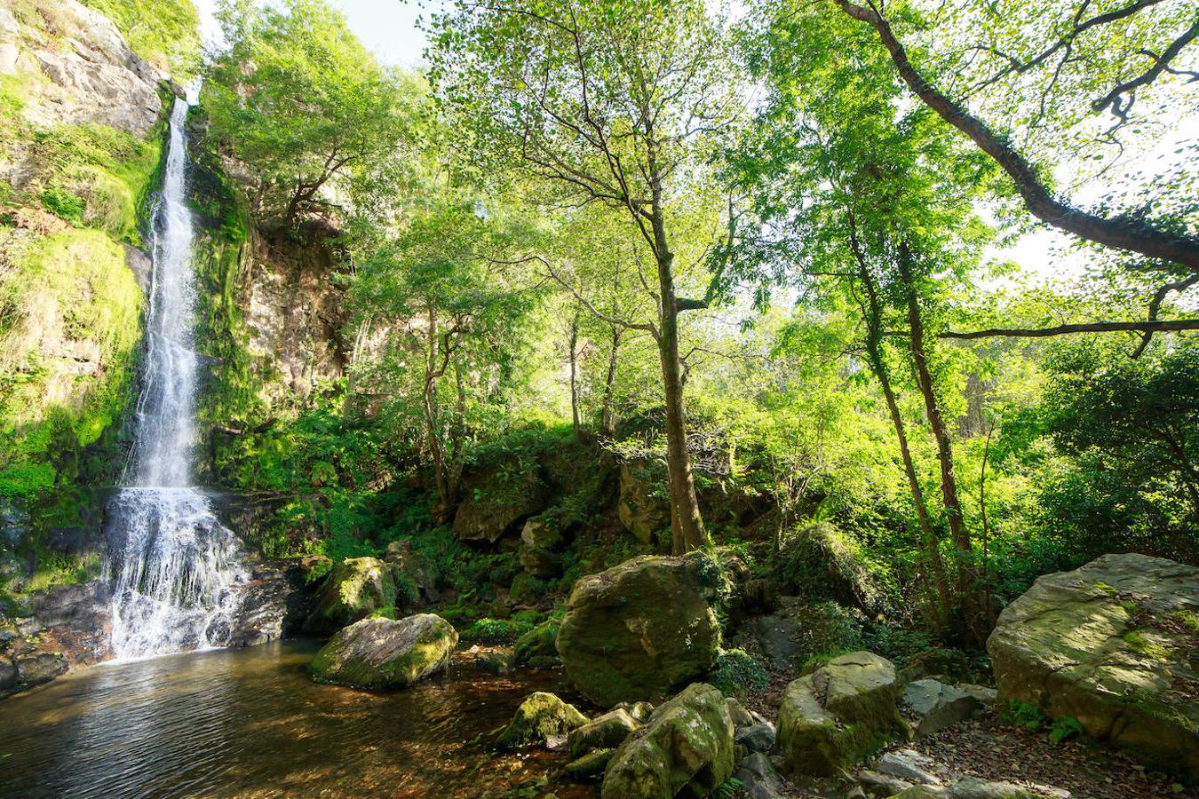 Cascadas de Oneta (Asturias): Las Cascadas de Oneta son otro de esos saltos de agua repletos de encanto que podemos encontrar en Asturias y que están declaradas Monumento Natural. Un conjunto de tres saltos de agua escalonados (Firbia, Firbia de Abajo y Maseirúa) a los que podrás acceder a través de una agradable ruta de senderismo que sale desde el pueblo de Oneta.