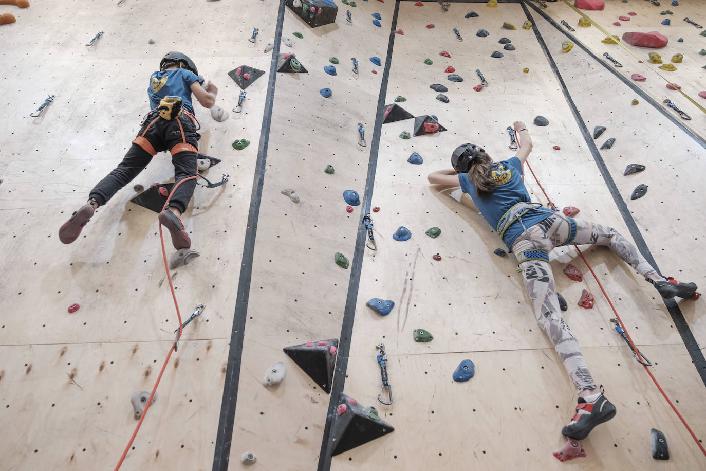 El evento, no competitivo, pretende seleccionar a doce jóvenes, que representarán a la selección asturiana en el Campeonato de España de Selecciones Autonómicas de Escalada en Edad Escolar