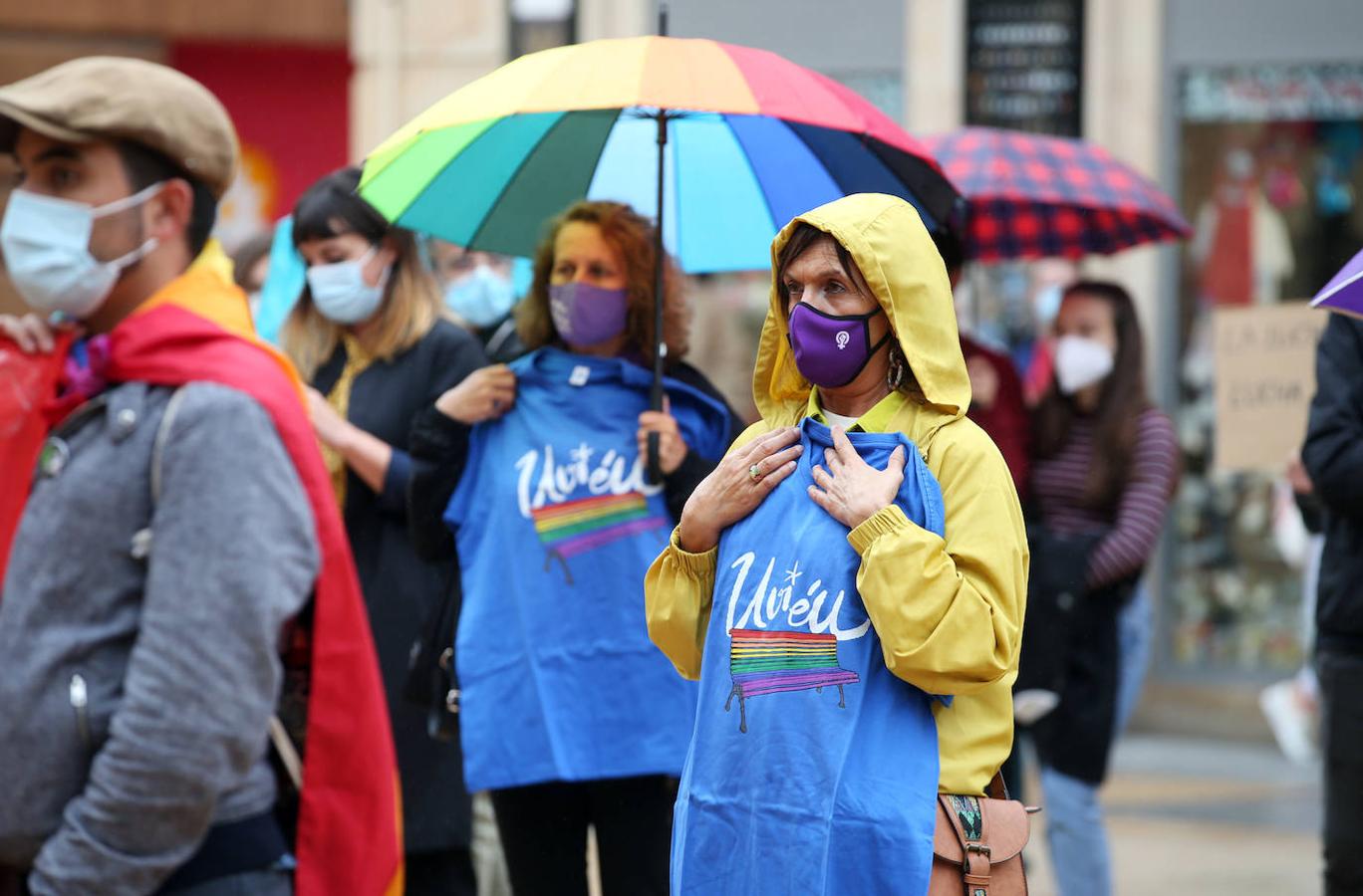 Manifestación del orgullo LGTBI+ en Oviedo