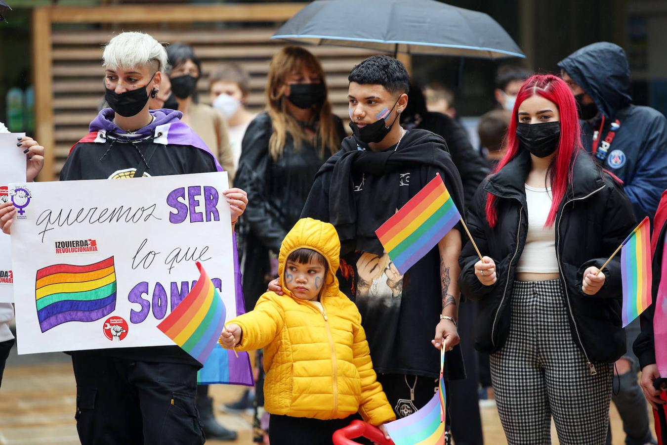 Manifestación del orgullo LGTBI+ en Oviedo