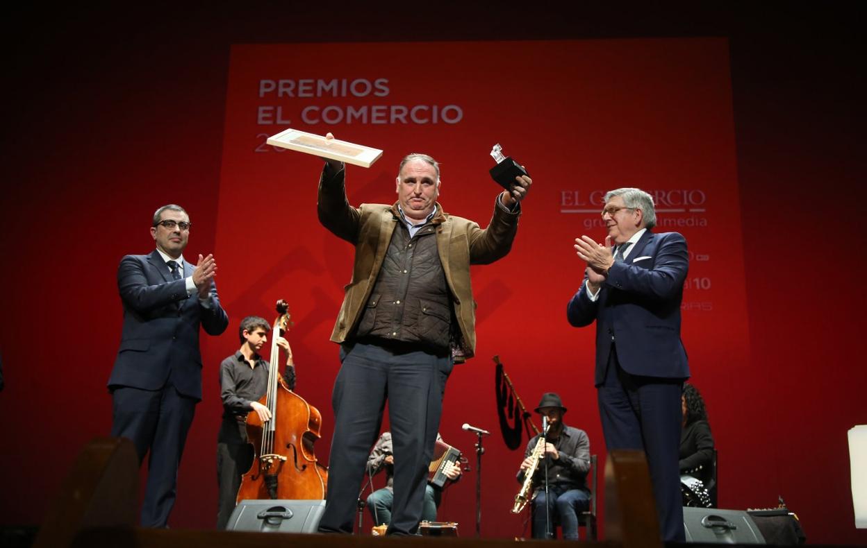 José Andrés recogió su premio de EL COMERCIO en 2017. 