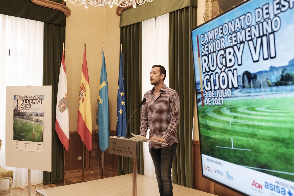 Pablo Blanco, durante la presentación. 