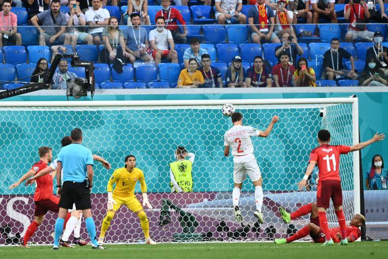 Así ha sido el encuentro entre Suiza y España para el pase a la semifinal de la Eurocopa 2021. 