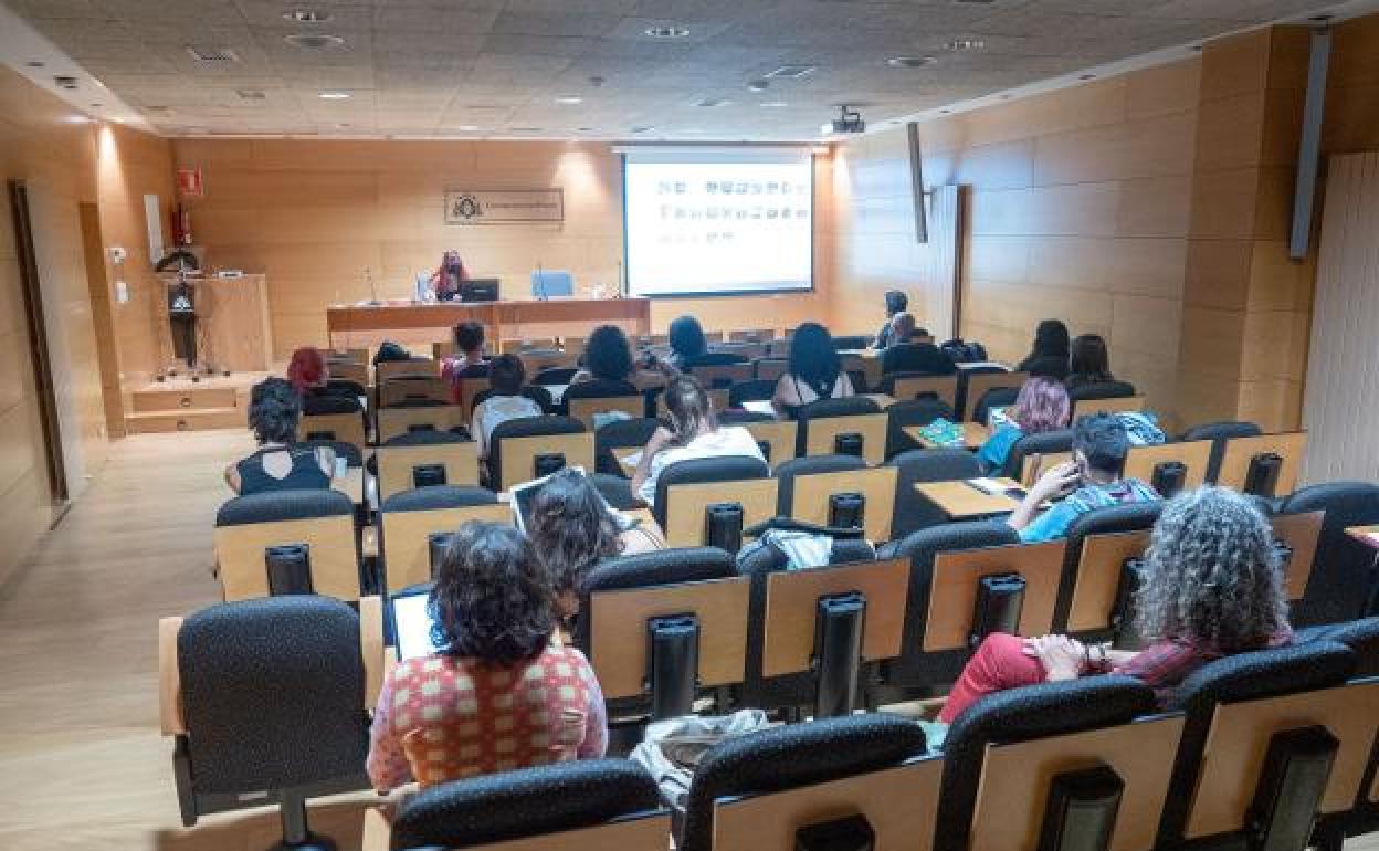 Una de las seciones del curso de sexología impartido el pasado año en Avilés