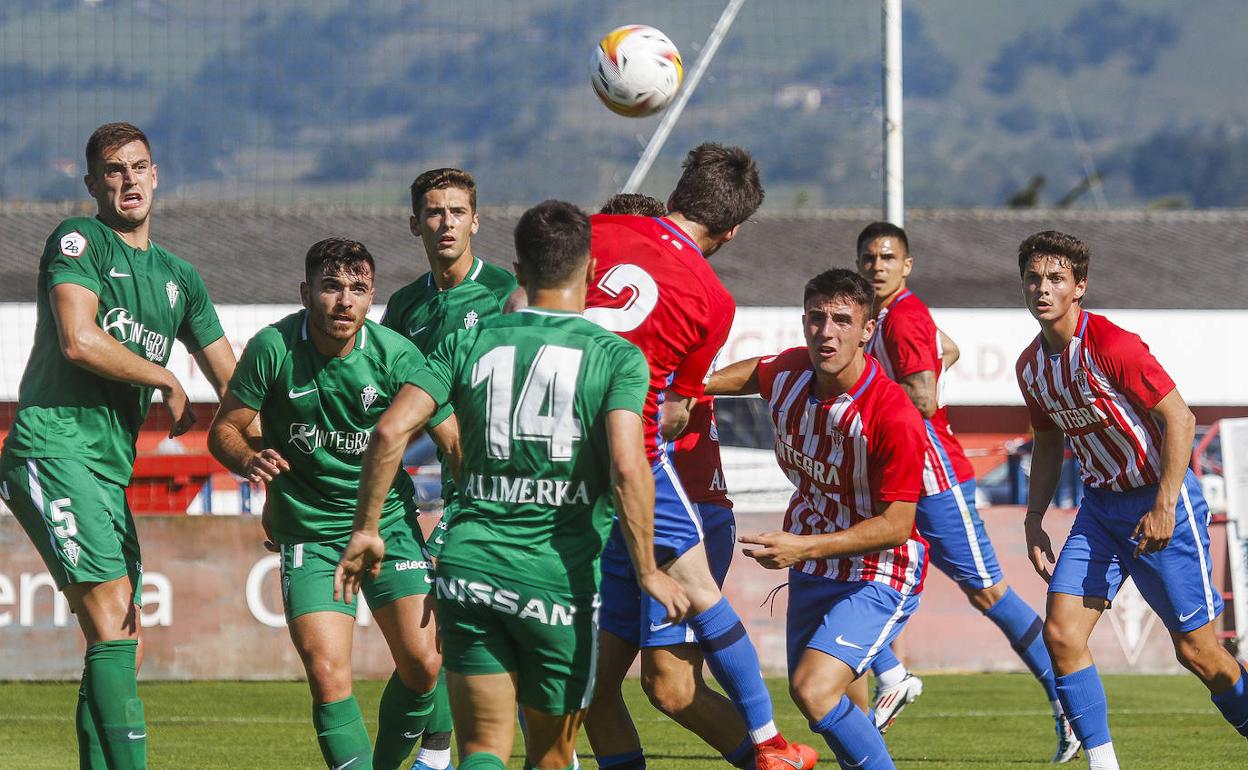 Berto marca las diferencias en la primera prueba del Sporting de pretemporada