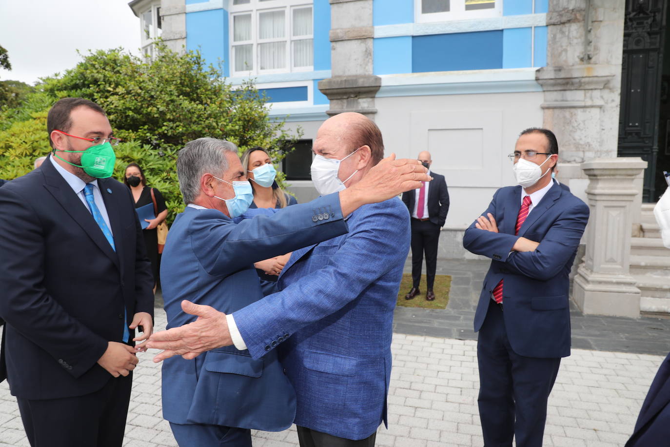 Los presidentes Adrián Barbón y Miguel Ángel Revilla asisten al III Encuentro Hispano-Americano, de carácter social-empresarial