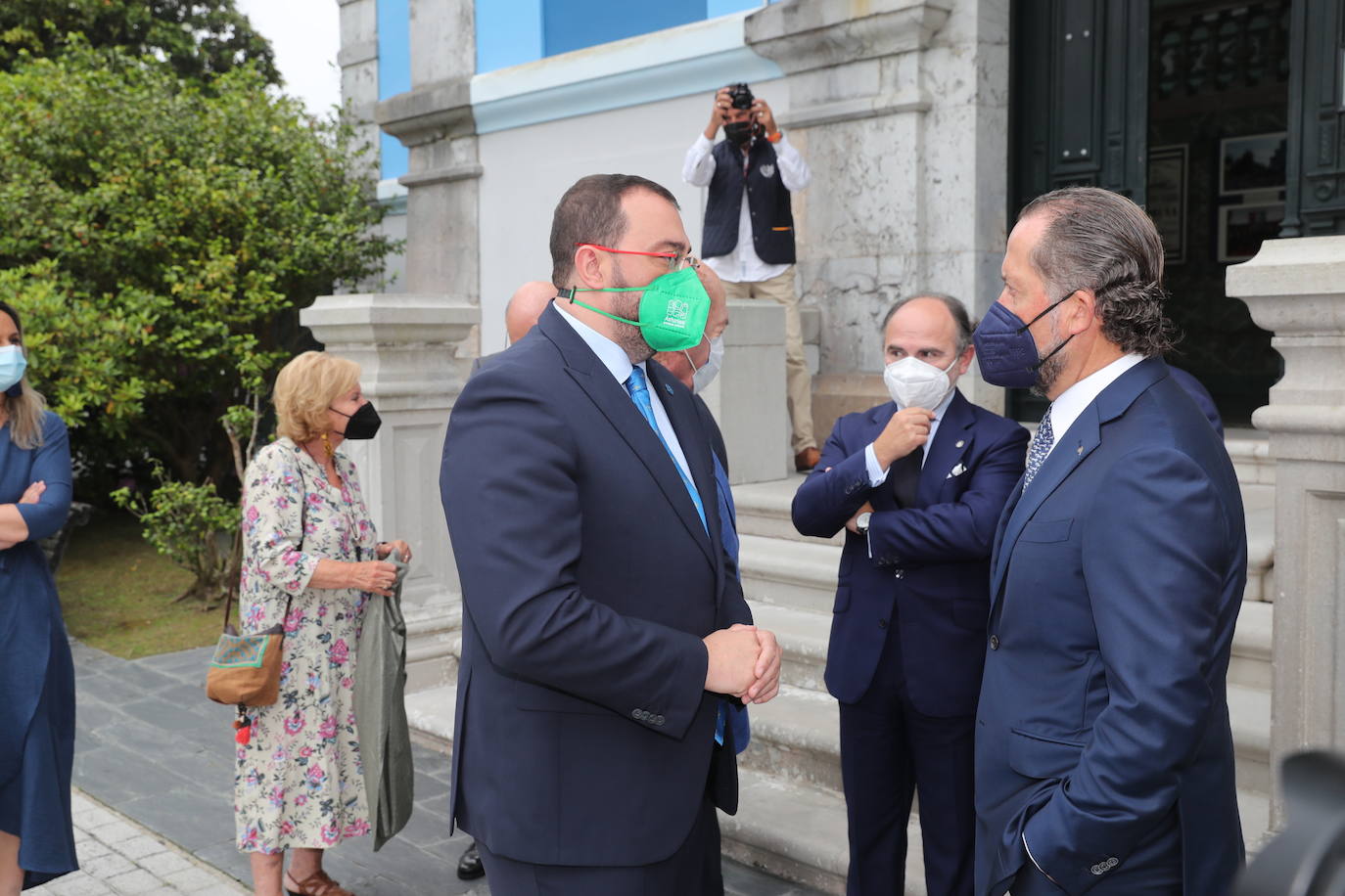 Los presidentes Adrián Barbón y Miguel Ángel Revilla asisten al III Encuentro Hispano-Americano, de carácter social-empresarial