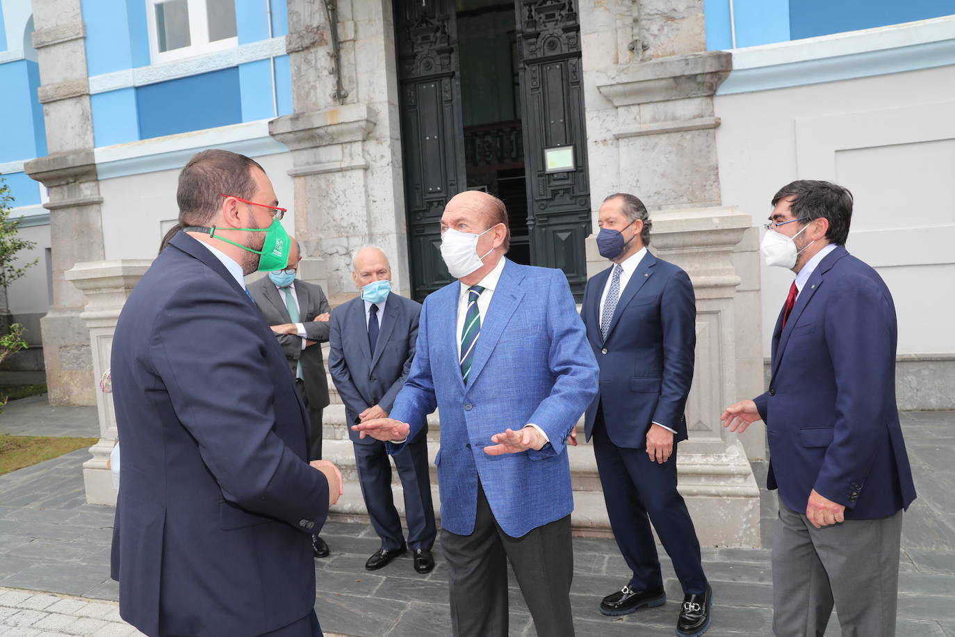 Los presidentes Adrián Barbón y Miguel Ángel Revilla asisten al III Encuentro Hispano-Americano, de carácter social-empresarial