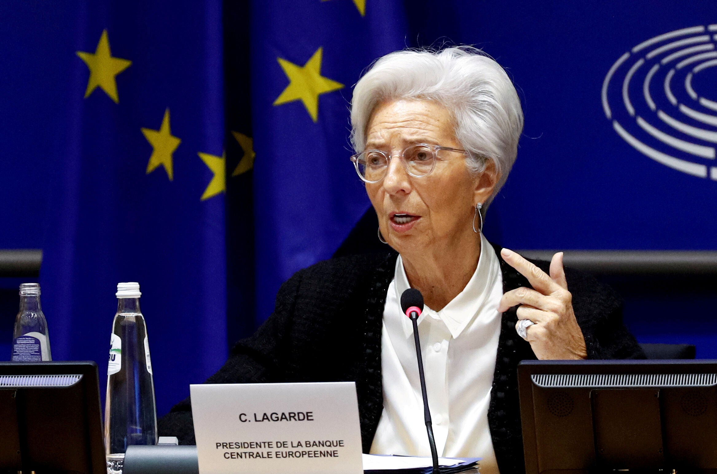 La Presidenta del Banco Central Europeo, Christine Lagarde.