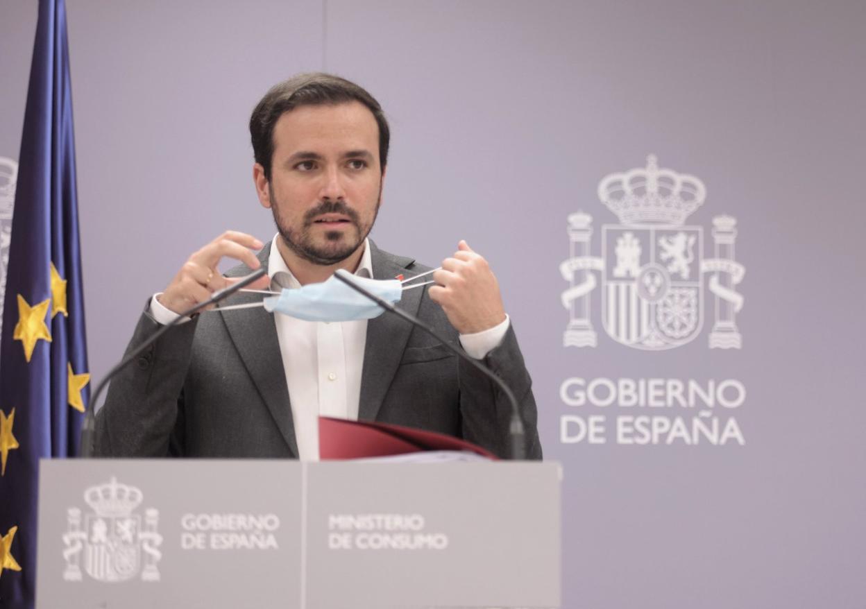 Alberto Garzón. 