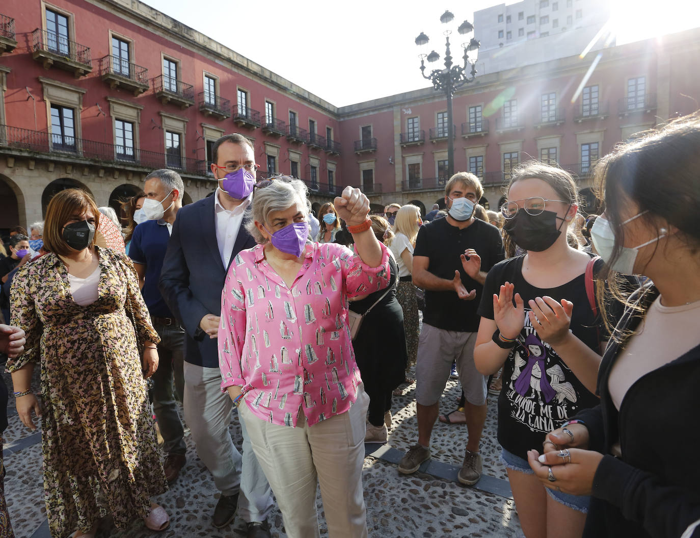 Condena unánime en Gijón a las agresiones sexuales: «No es no y lo demás es violación»