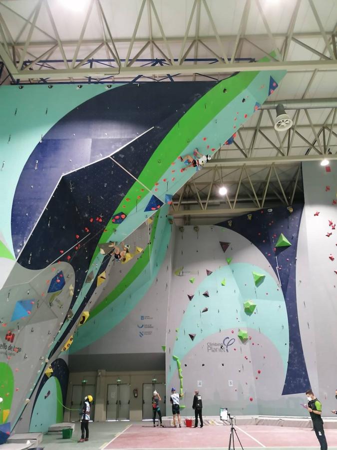 Fotos: Así vivieron los jóvenes escaladores asturianos su primera cita nacional