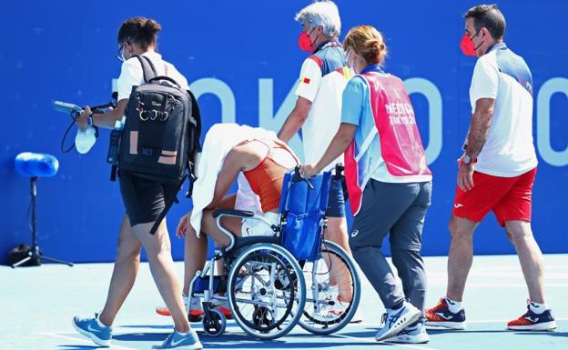 El calor aparta a Badosa de la lucha por las medallas