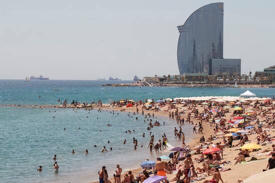 Playa de la Barceloneta, Barcelona