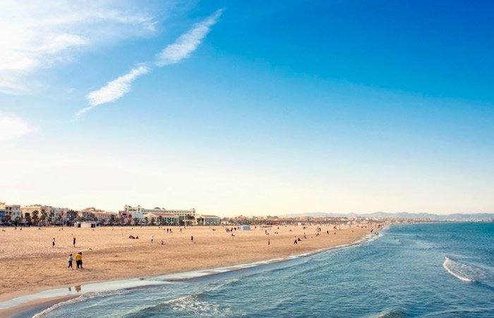 Playa de la Malvarrosa, Valencia