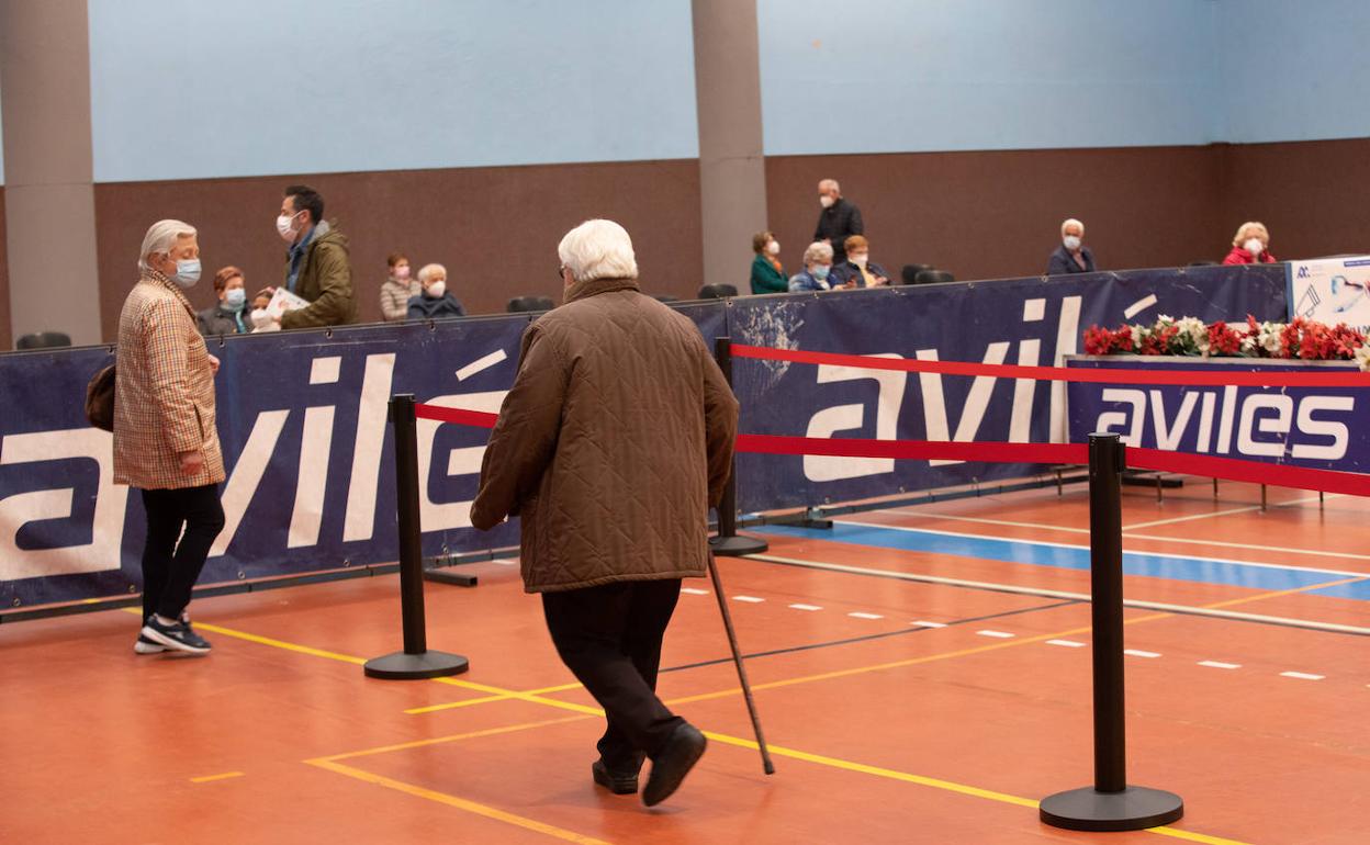 Vacunación en Avilés 