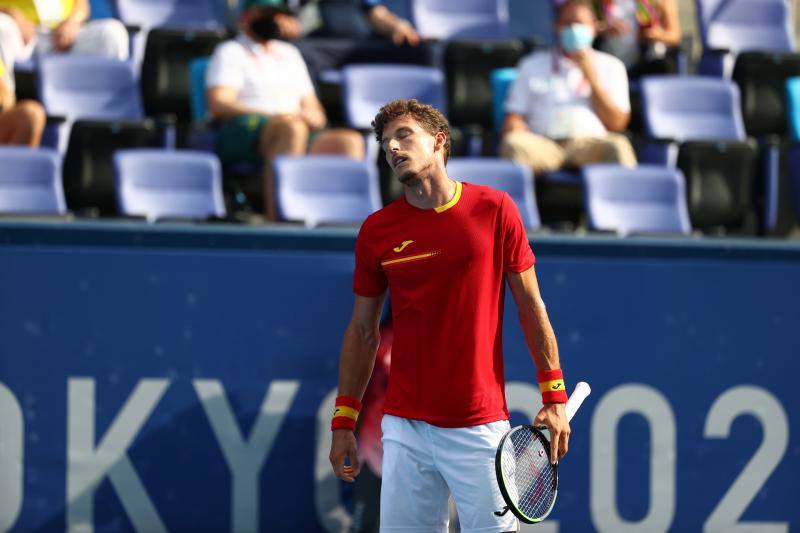 El tenista asturiano pierde ante el ruso Khachanov (6-3 y 6-3).