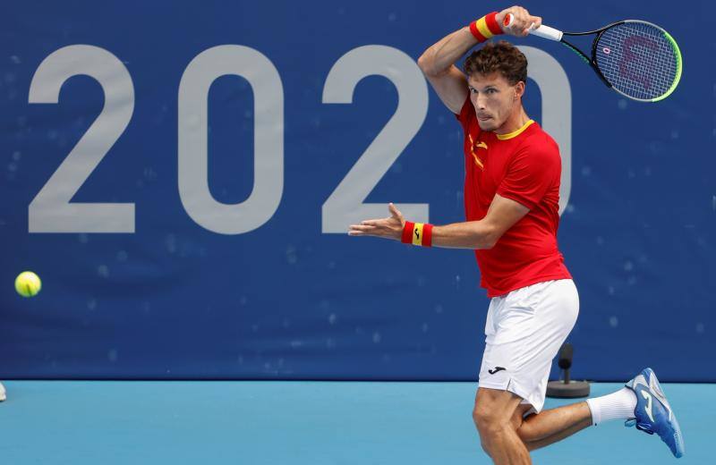 El tenista asturiano pierde ante el ruso Khachanov (6-3 y 6-3).