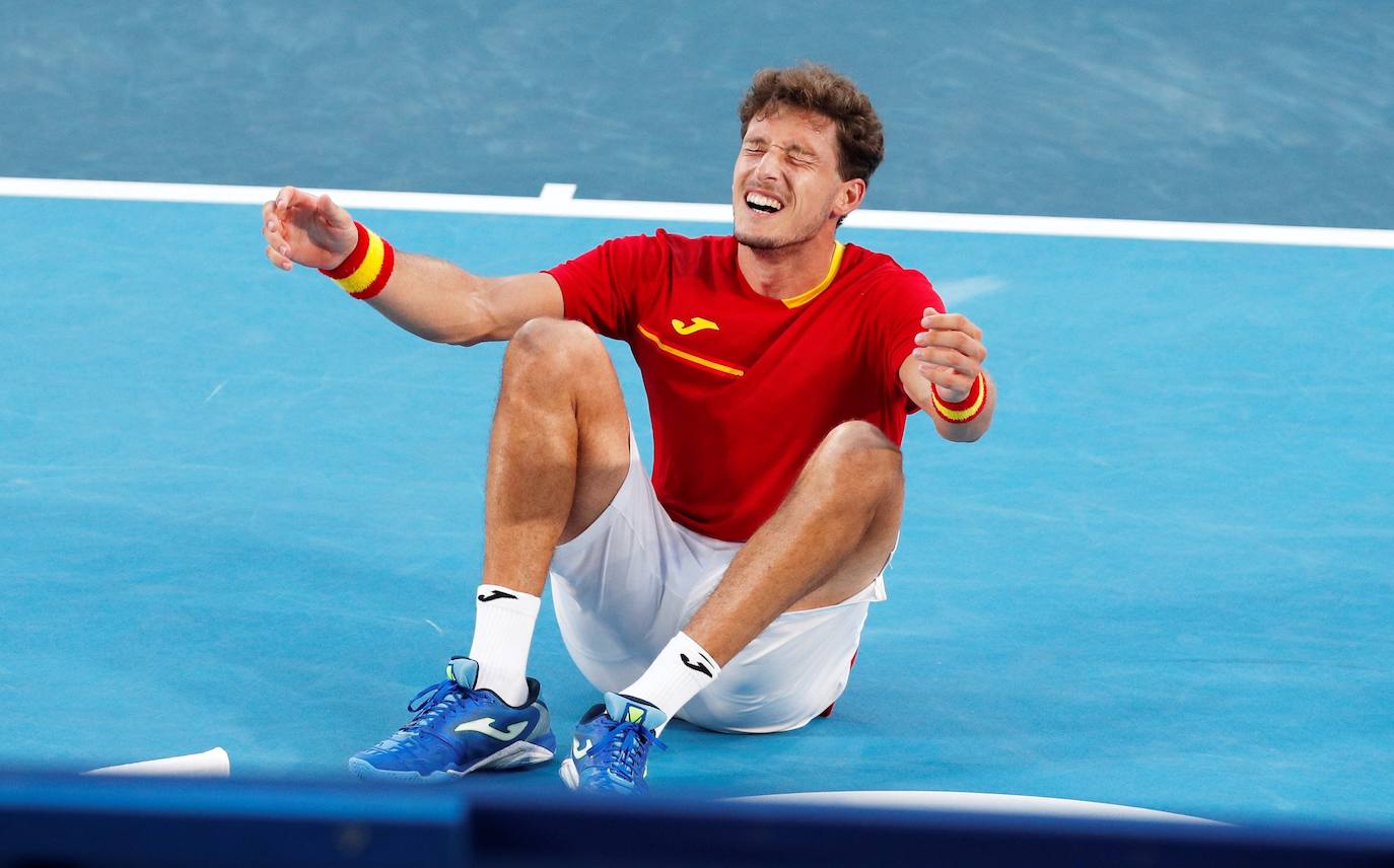 El tenista asturiano Pablo Carreño ha logrado una medalla de bronce en sus primeros Juegos Olímpicos. Se trata del primer gijonés en lograr una medalla olímpica en deporte individual desde Pedro Pidal. Carreño venció a Novak Djokovic, número uno del mundo, en un intenso partido de casi tres horas en el que desquició en muchos momentos al serbio