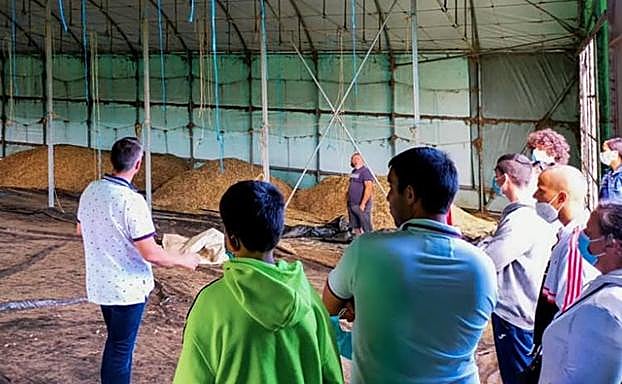 Una de las clases prácticas del curso de formación organizado el pasado mes de junio por la marca de garantía IGP Faba Asturiana 