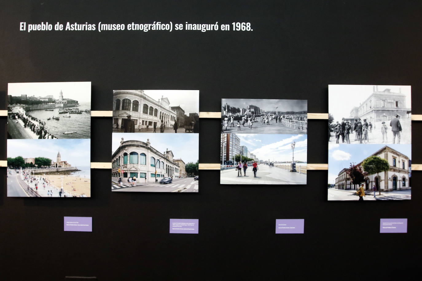 La Feria de Muestras ha acogido la exposición Semeyes, que recopila imágenes de tiempos pasados y ha contado con gran expectación en su inauguración.