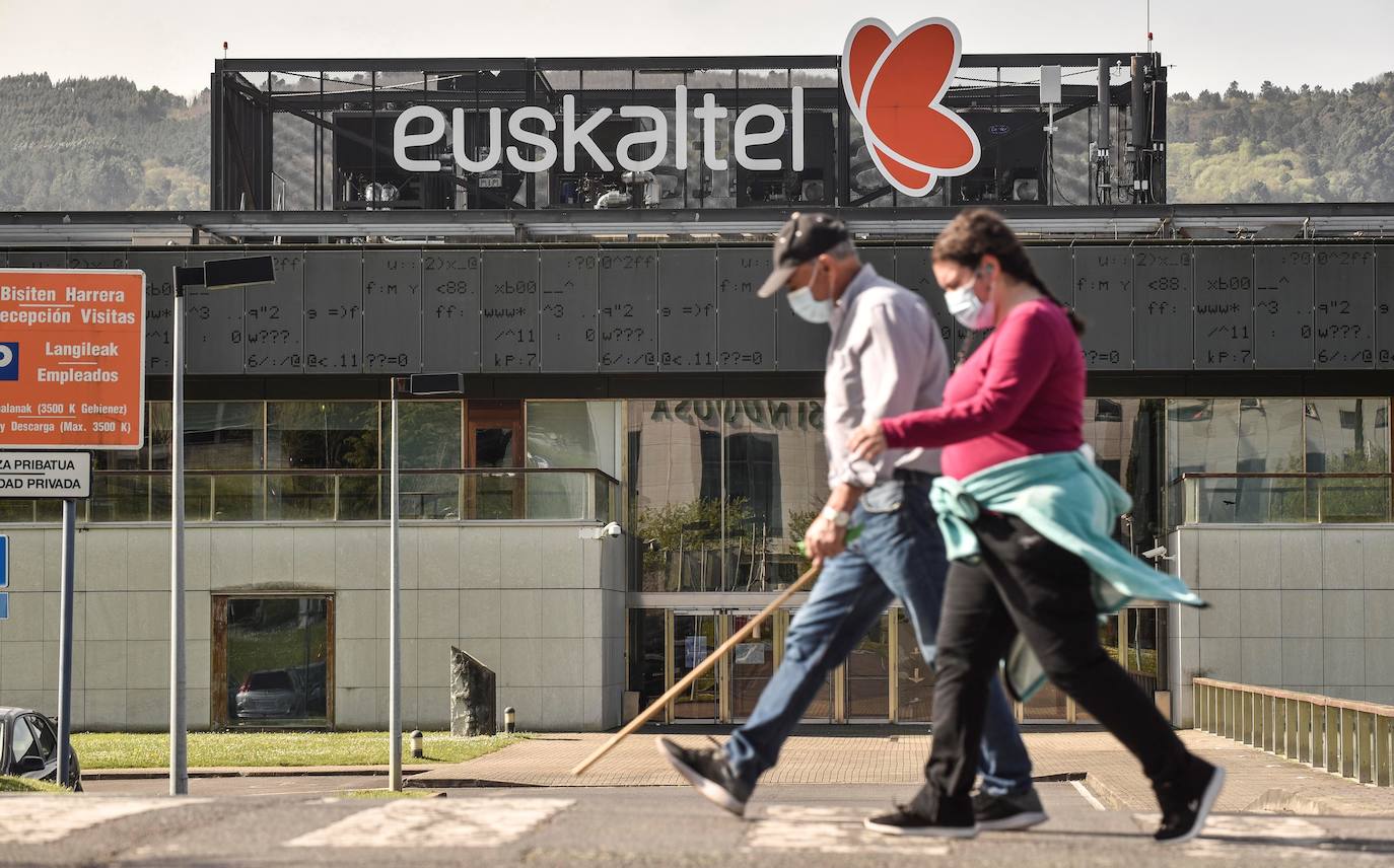 Sede de Euskaltel en ZAmudio (Bizkaia). 