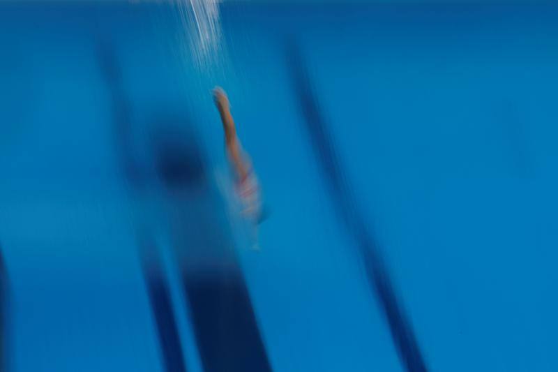 Fotos: El espectáculo de los Juegos en el agua