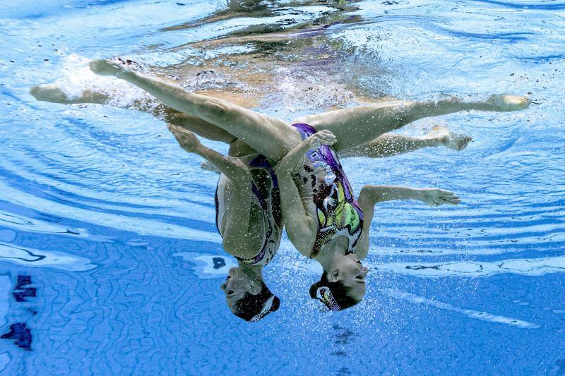 Fotos: El espectáculo de los Juegos en el agua