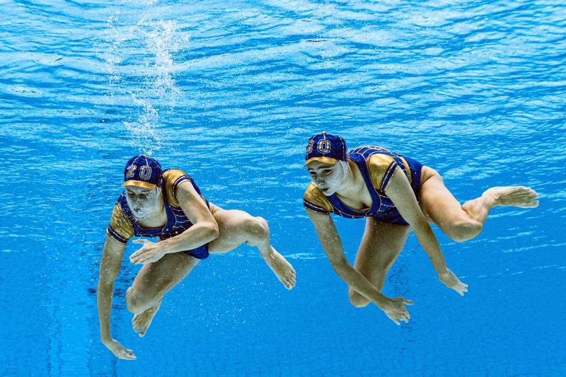 Fotos: El espectáculo de los Juegos en el agua