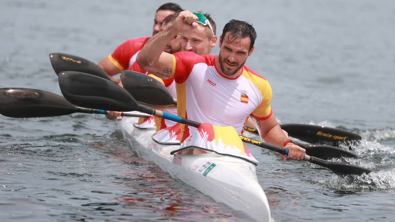 Fotos: Saúl Craviotto y el K4 español, medalla de plata en Tokyo 2020