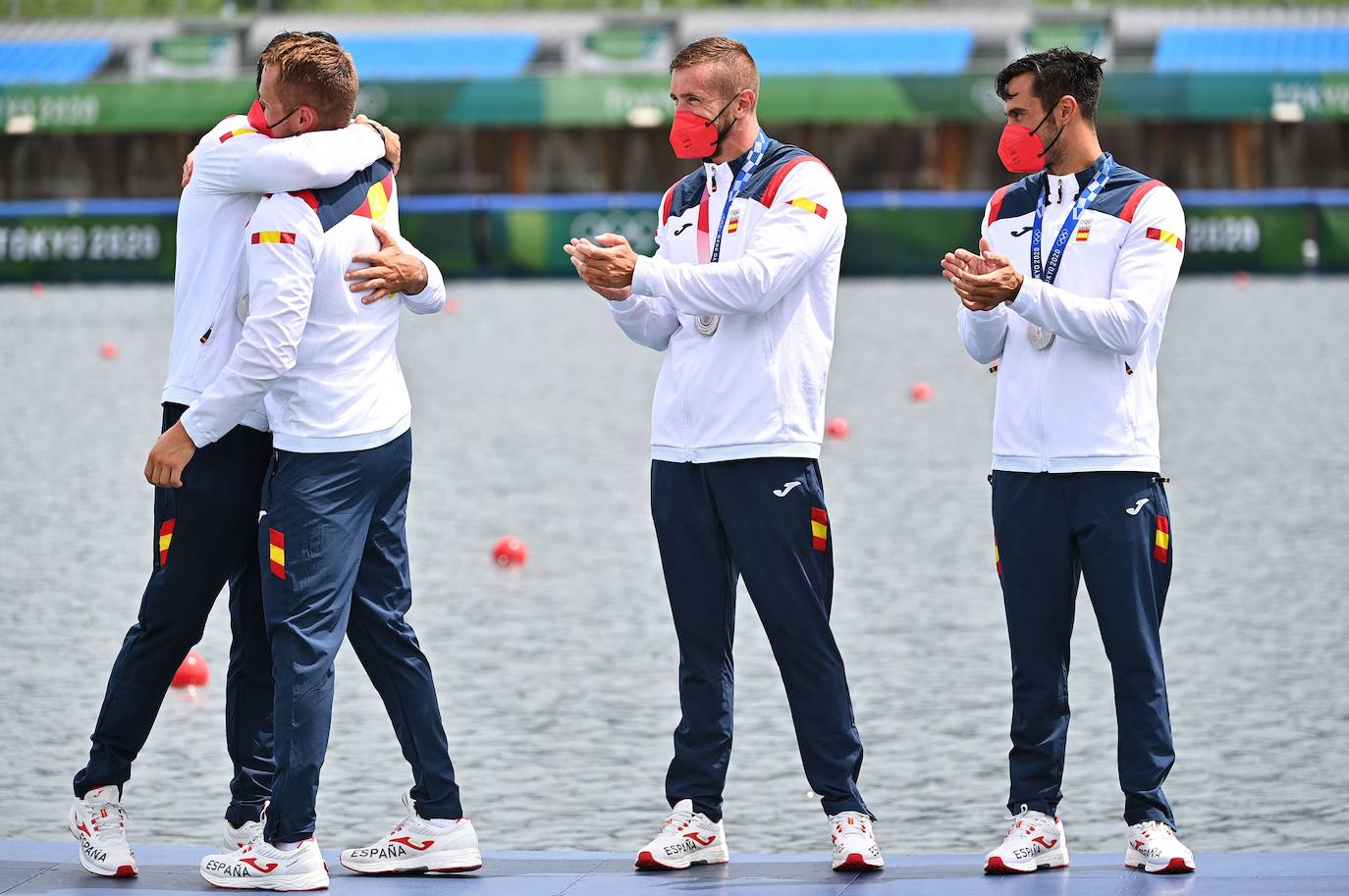 Fotos: Saúl Craviotto y el K4 español, medalla de plata en Tokyo 2020