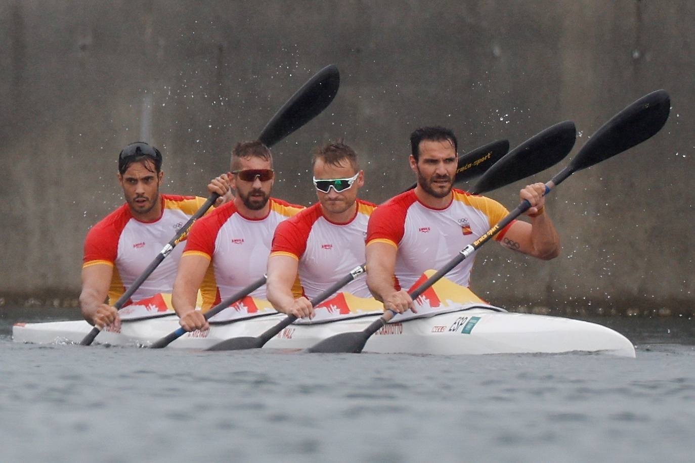 Fotos: Saúl Craviotto y el K4 español, medalla de plata en Tokyo 2020