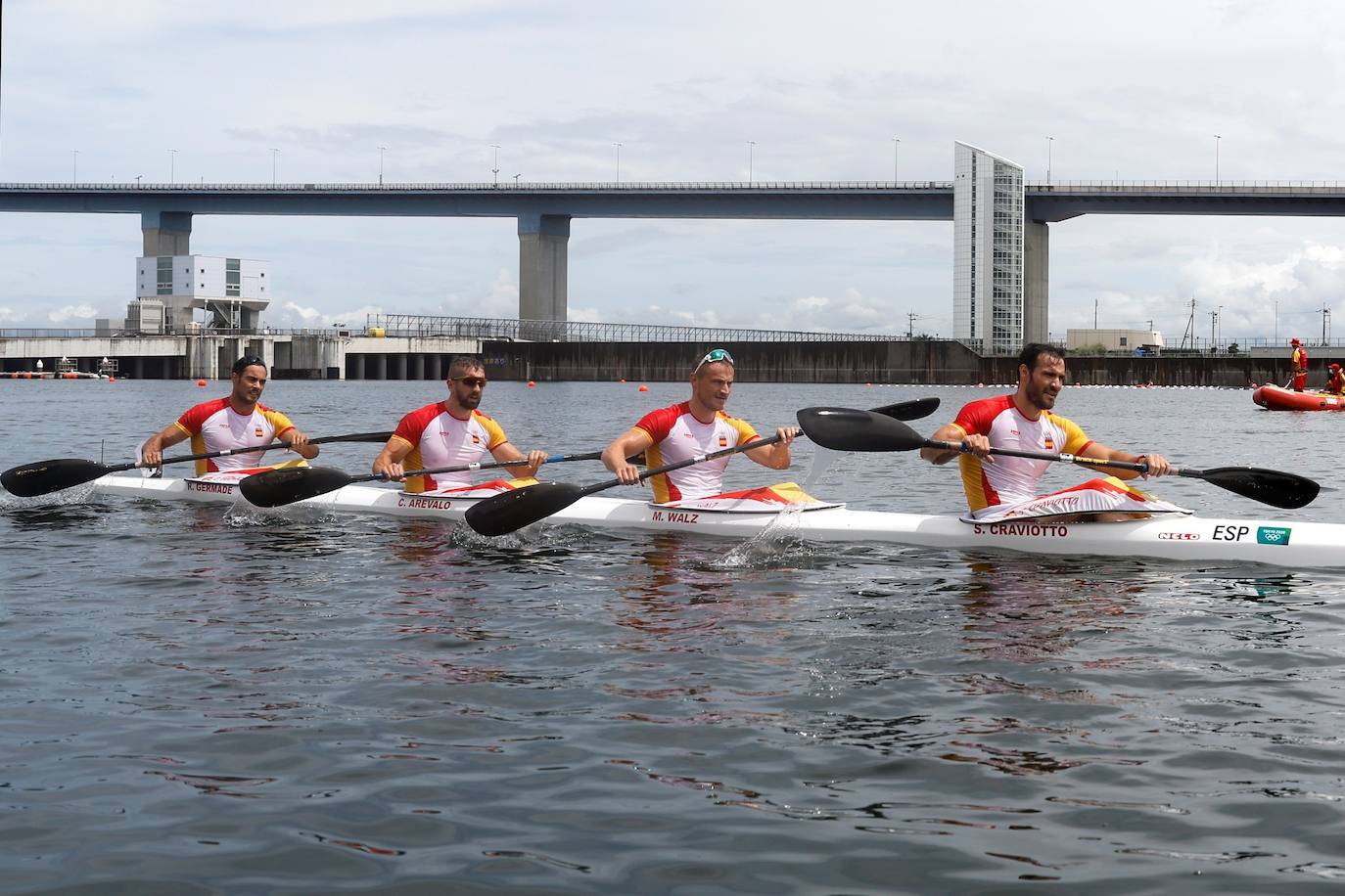 Fotos: Saúl Craviotto y el K4 español, medalla de plata en Tokyo 2020