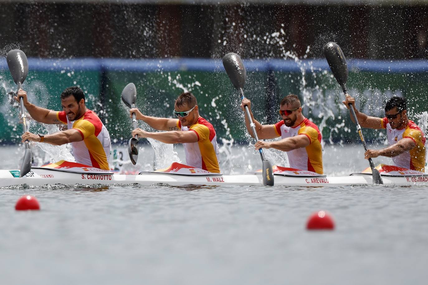 Fotos: Saúl Craviotto y el K4 español, medalla de plata en Tokyo 2020