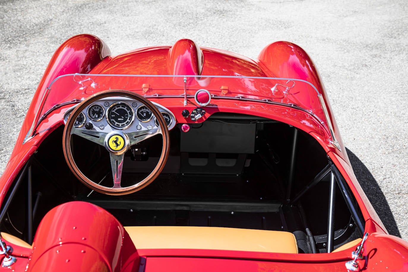 Fotos: Así es el Ferrari Testa Rossa 250, eléctrico y a escala