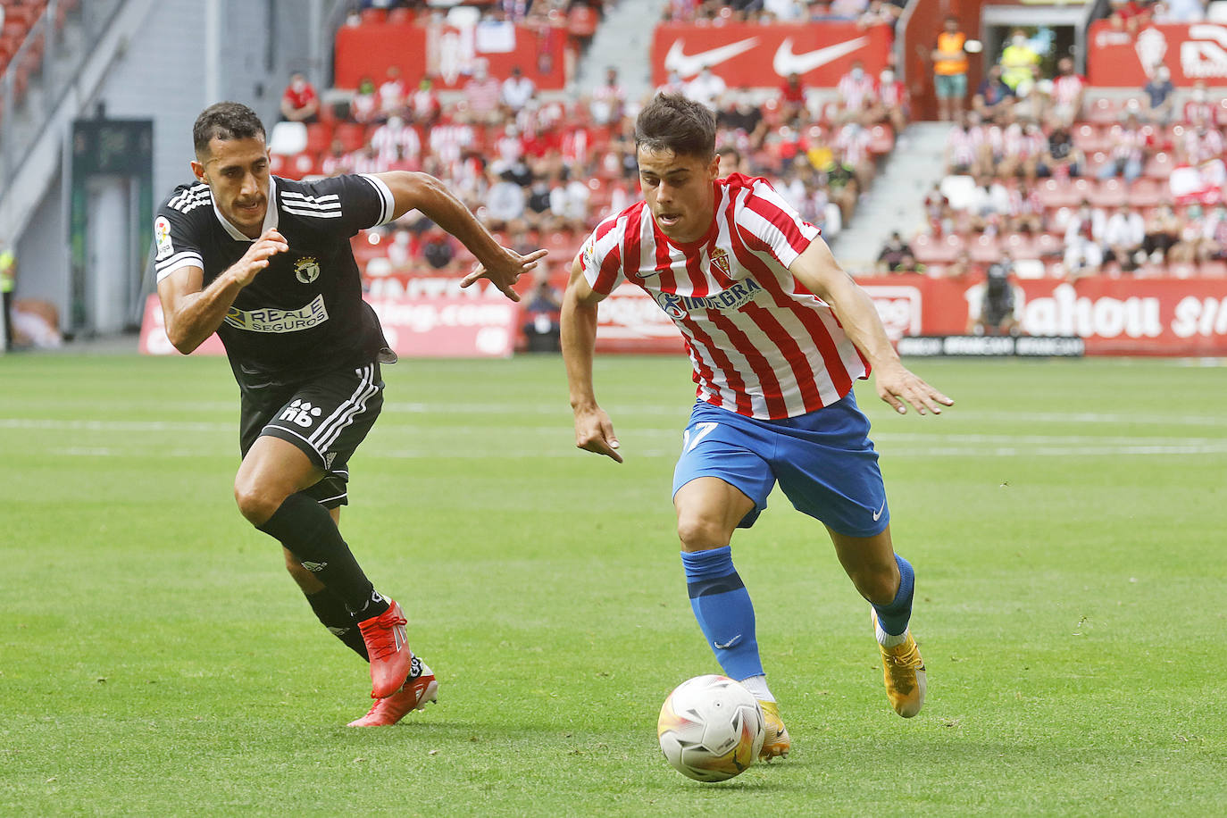 Fotos: Las mejores imágenes del Sporting - Burgos