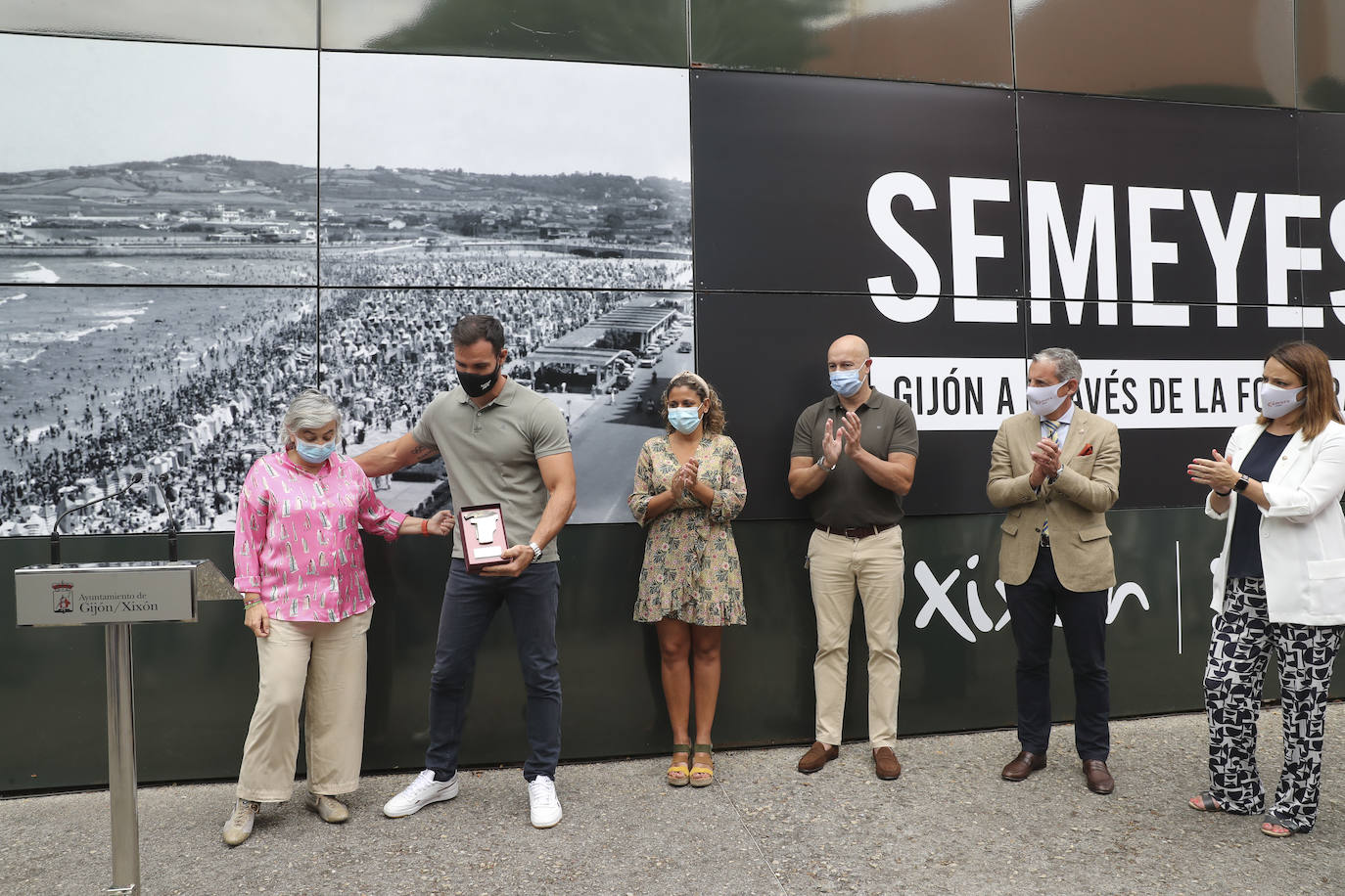 Saúl Craviotto en la Feria Internacional de Muestras de Asturias