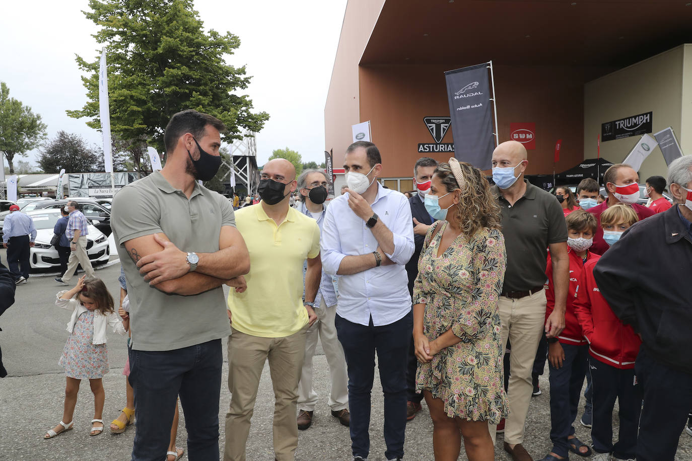 Saúl Craviotto en la Feria Internacional de Muestras de Asturias