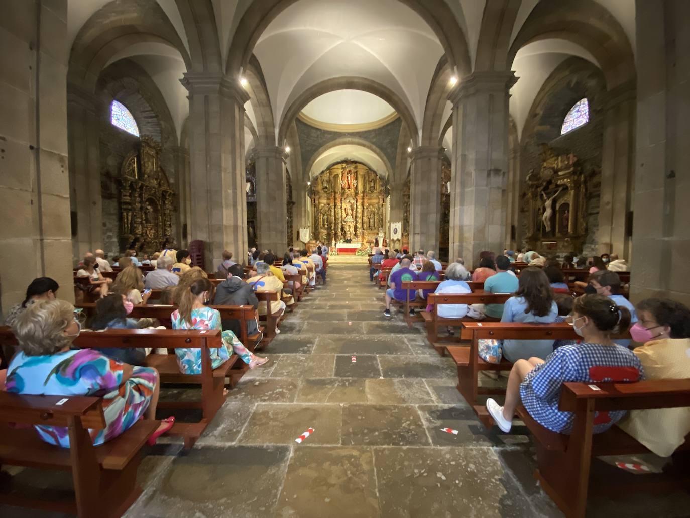 Por segundo año consecutivo la iglesia luarquesa ha sido la sede de esta celebración