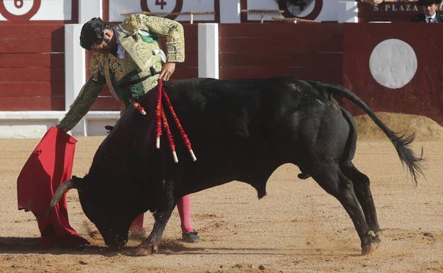 Morante de la Puebla, en la última tarde de toros en El Bibio.