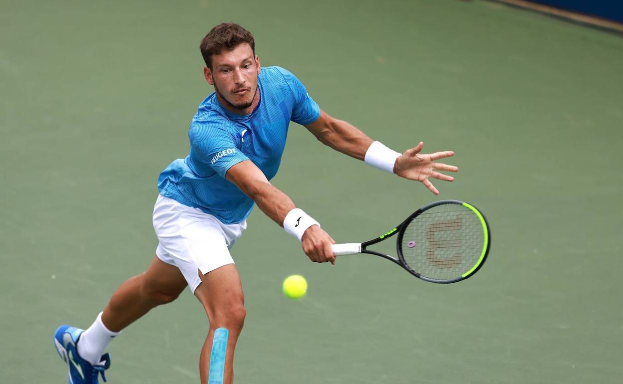 Pablo Carreño, en el torneo Winston-Salem Open