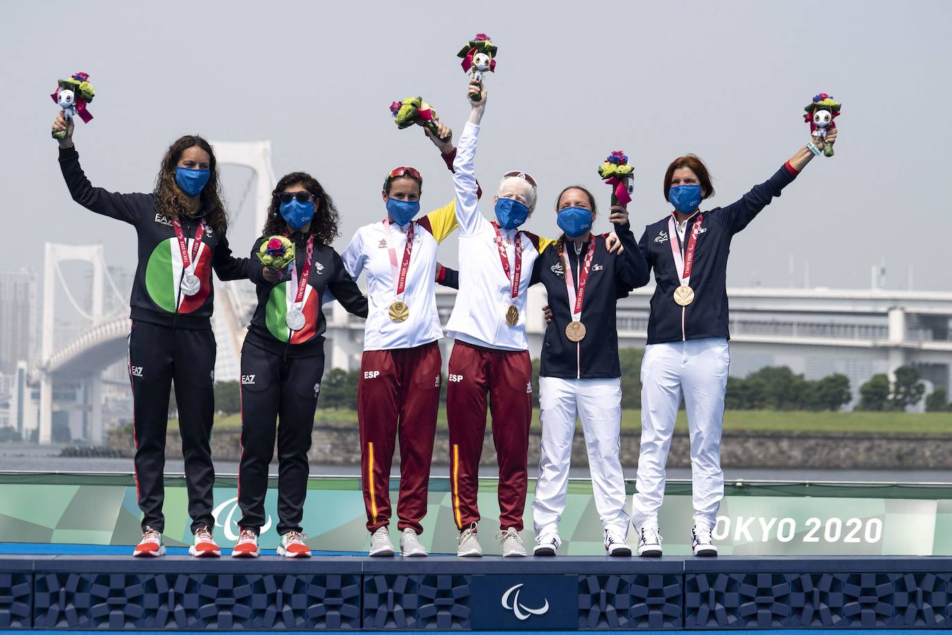 Fotos: La médica Susana Rodríguez, medalla de oro en triatlón en los Juegos Paralímpicos de Tokio