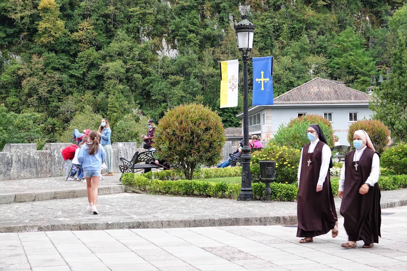 Fotos: Comienza la novena de la Santina en la Basílica de Covadonga