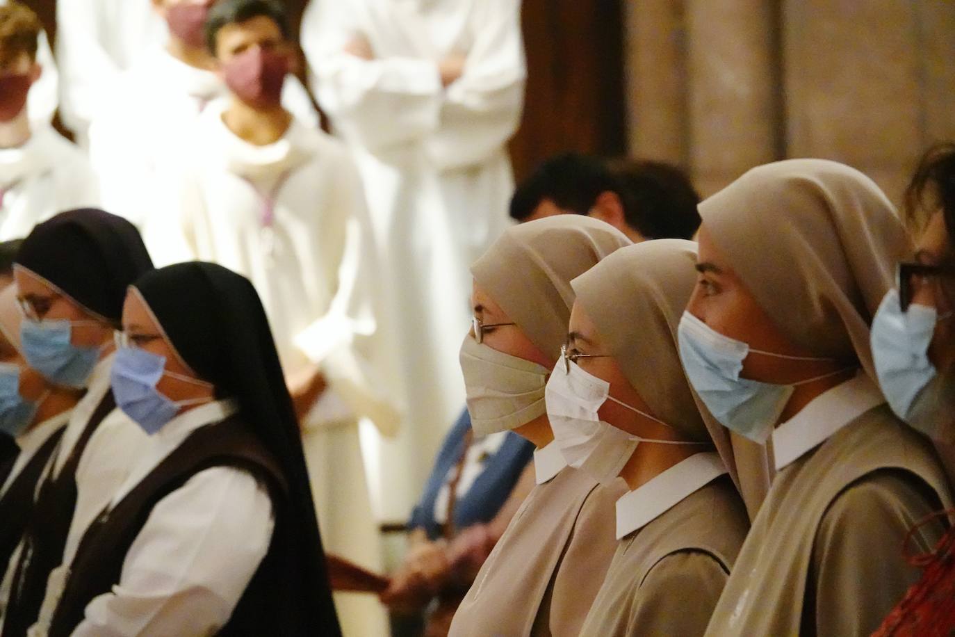 Fotos: Comienza la novena de la Santina en la Basílica de Covadonga